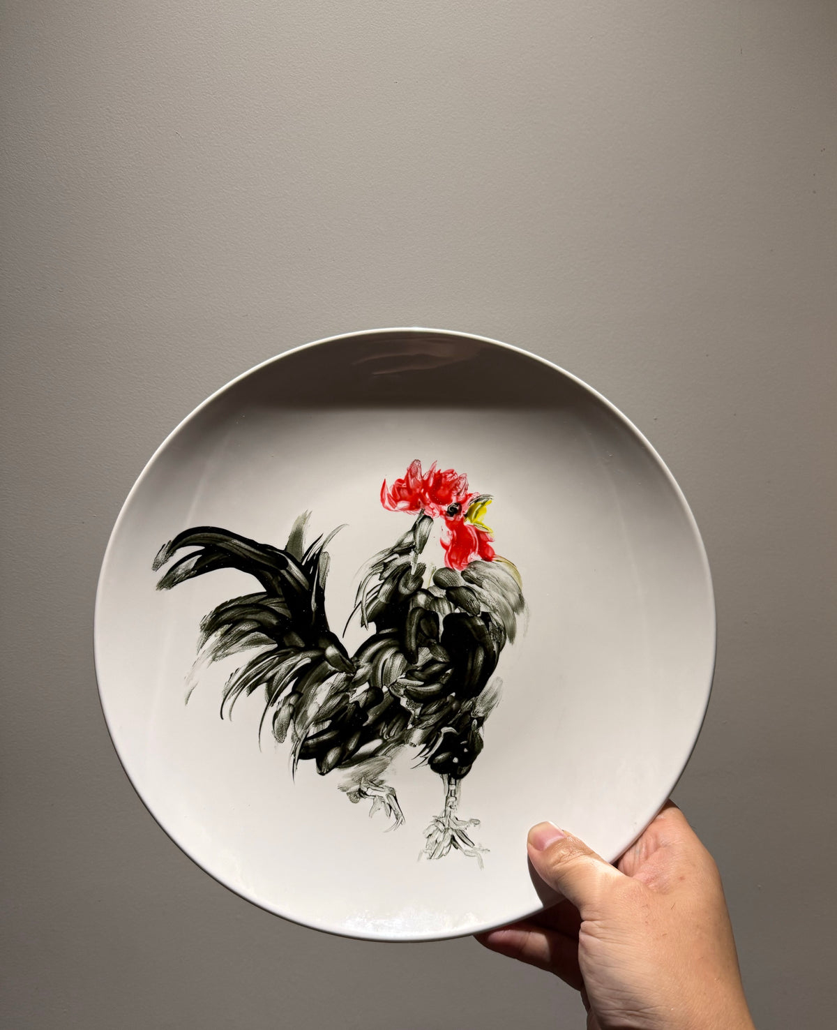 Bespoke Edible Table Art Commission by Henry Yuan – Custom Fruit Sauce Plate Painting for Fine Dining & Events